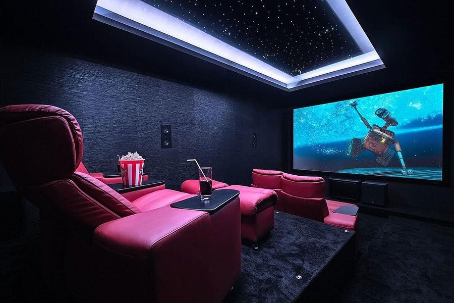 Create a Luxe Cinematic Experience with a Home Theater